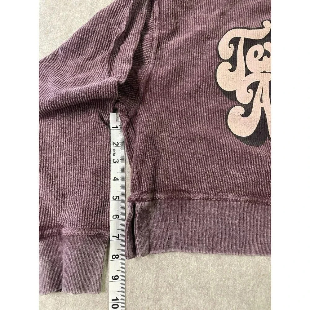 The Lyne Chicka-D Texas Agricultural and Mechanical Cropped Boxy Sweatshirt SZ M - Picture 10 of 16